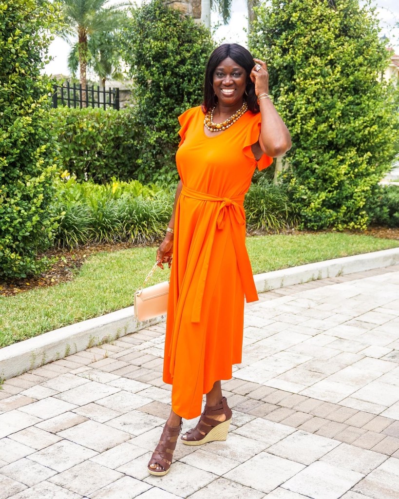 Ann Taylor Fall Fashion - Maxi Dress