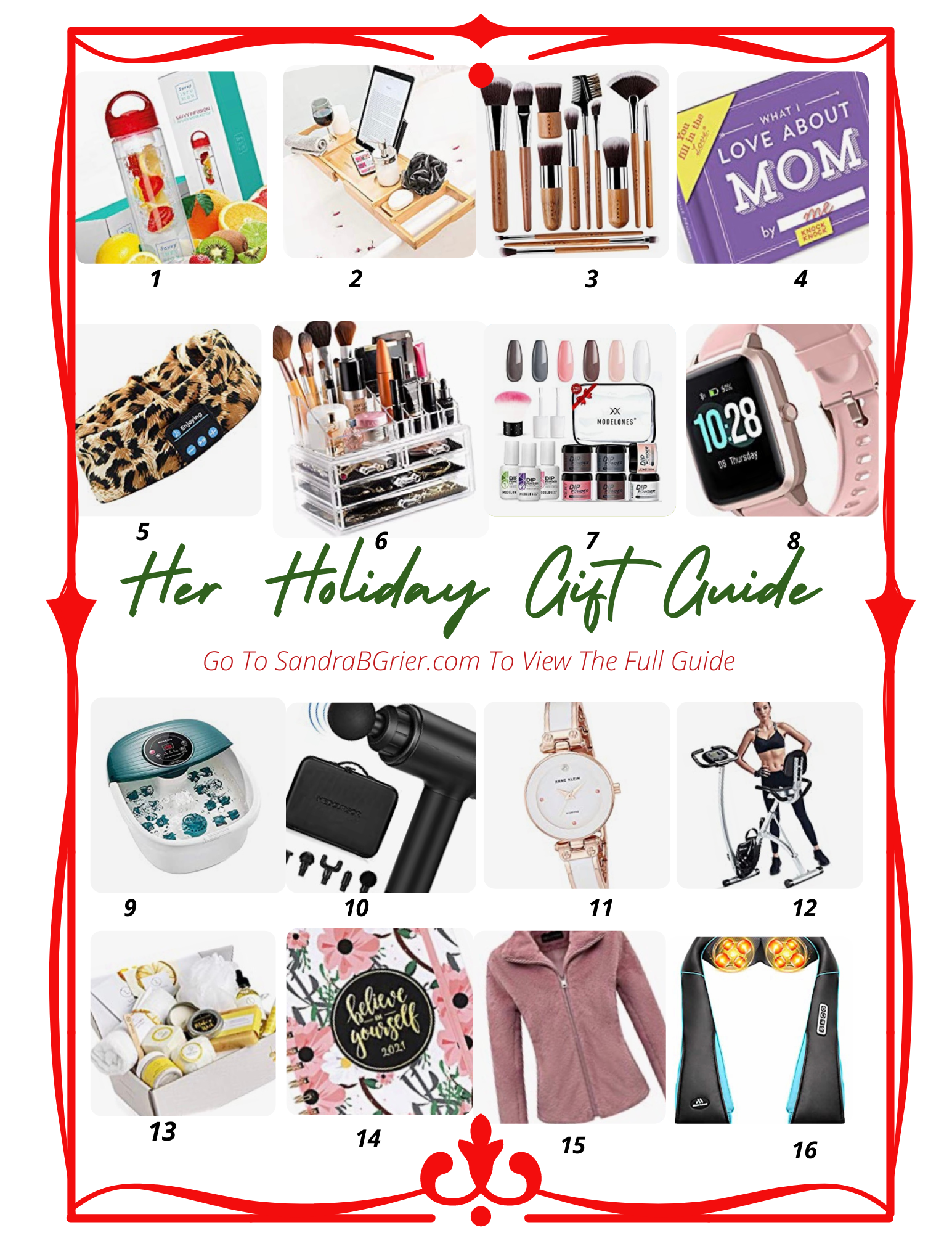 Holliday Shopping Guide For Her